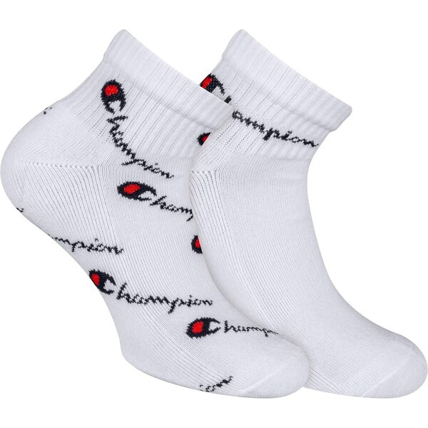 Ponožky CHAMPION ANKLE SOCKS FASHION MIX Allover 2 páry biele 52919111