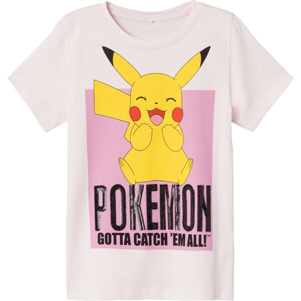 NAME IT Tričko NKFJumma Pokemon žltá / ružová / svetloružová / čierna 54315651