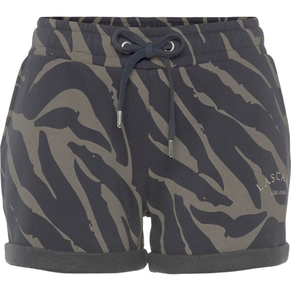 LASCANA Nohavice hnedá melírovaná / čierna 55386800