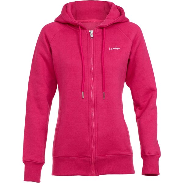 Winshape Športová mikina so zipsom J005 ružová 54327639