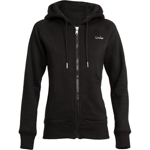 Winshape Športová mikina so zipsom J005 čierna / biela 55047980
