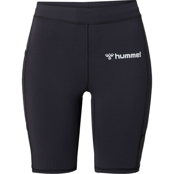 Hummel Športové nohavice svetlosivá / čierna 54362681