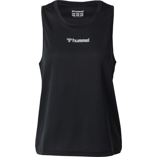 Hummel Športový top čierna / šedobiela 54363561