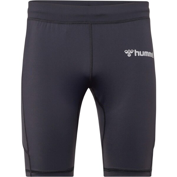 Hummel Športové nohavice svetlosivá / čierna 54366943