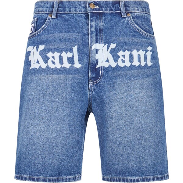 Karl Kani Džínsy modrá / biela 65643964