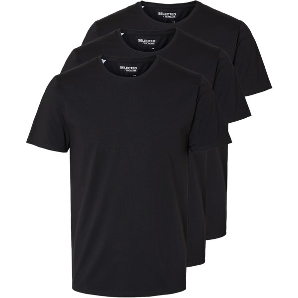SELECTED Tričko Roland čierna 54337138