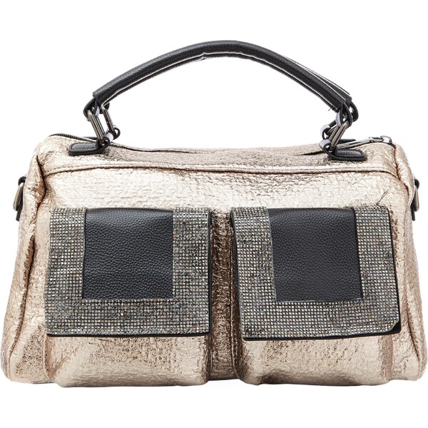 NAEMI Kabelka zlatá / čierna 65791782