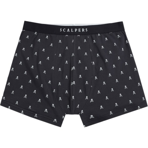 Scalpers Boxerky Just Skull námornícka modrá / biela 54354730