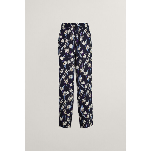 NOHAVICE GANT REL FLORAL PULL ON PANTS EVENING BLUE 53180722