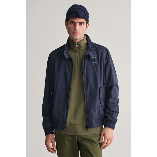 BUNDA GANT LIGHTWEIGHT HARRINGTON JACKET EVENING BLUE 53180760