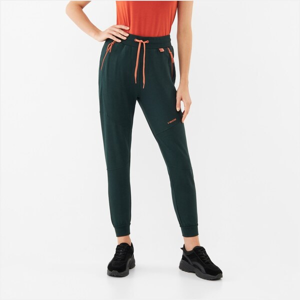 Dámske bambusové tepláky Viking HAZEN zelená 50708830