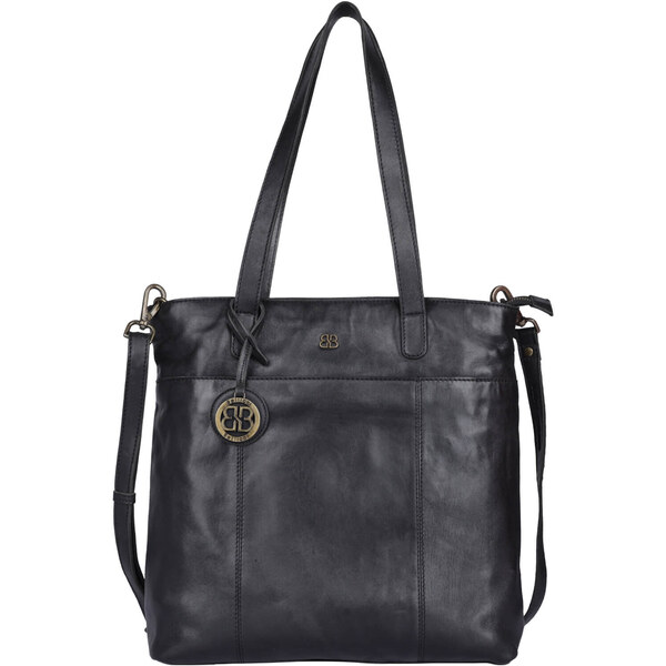 Dámska kožená kabelka Bellicci Alinas -čierna 61911902