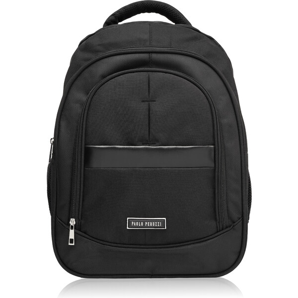 Paolo Peruzzi Pánsky batoh na notebook | čierna T-120-BL 53199987