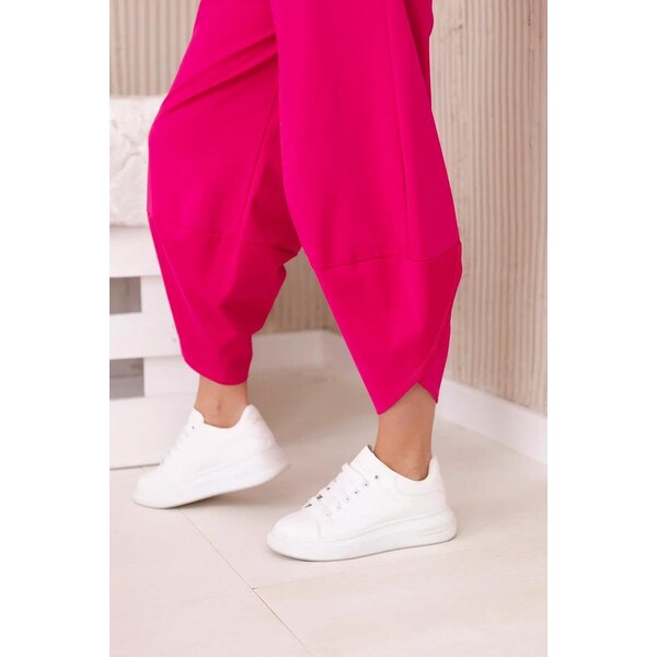 MladaModa 2-dielna bavlnená súprava mikiny a trojštvrťových teplákov 53200331