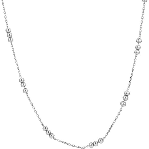 Olivie Strieborný náhrdelník s guličkami 8885 53199071