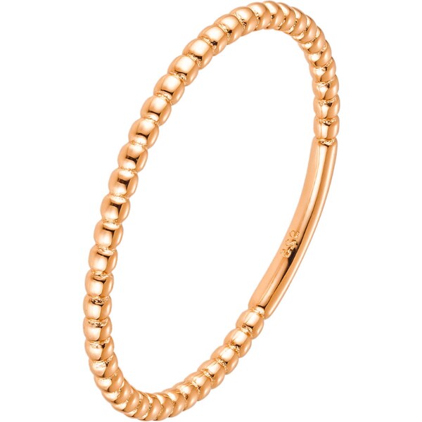 Olivie Strieborný guličkový prstienok ROSE 8820 52700788