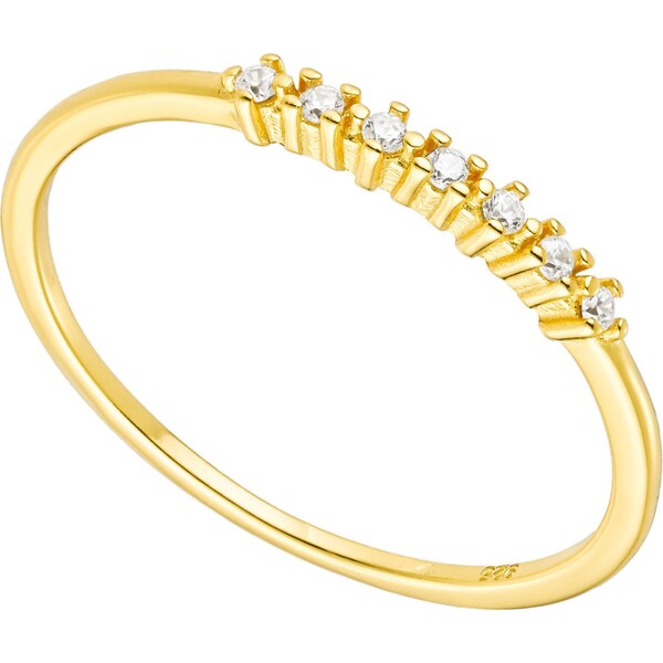 Olivie Strieborný nežný prstienok GOLD 8857 53031038