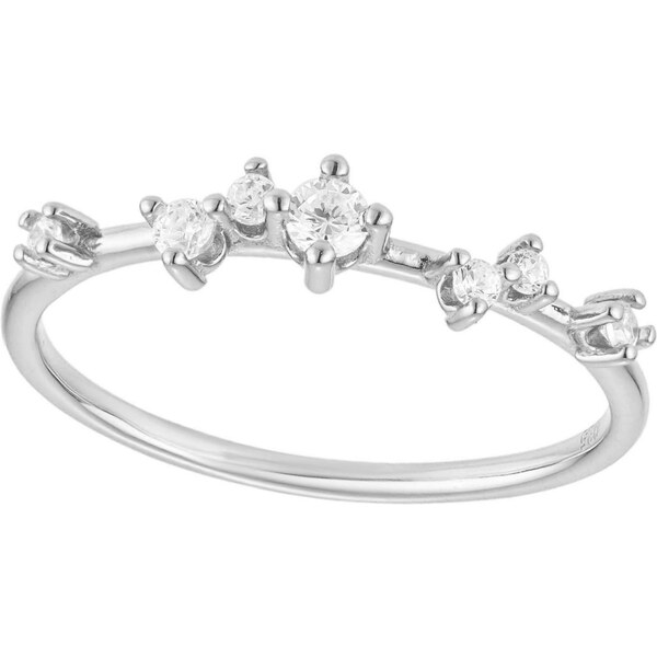 Olivie Strieborný prsteň HVIEZDNÉ NEBO 8864 53149402