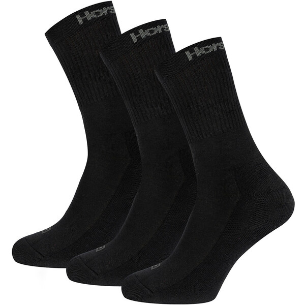 Horsefeathers Delete 3-Pack Socks Black 11-13 53230923