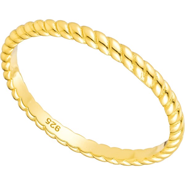 Olivie Strieborný prsteň CROISSANT GOLD 8797 52676198