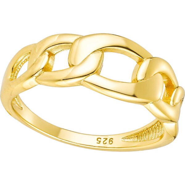 Olivie Strieborný prsteň REŤAZ GOLD 8845 53031026