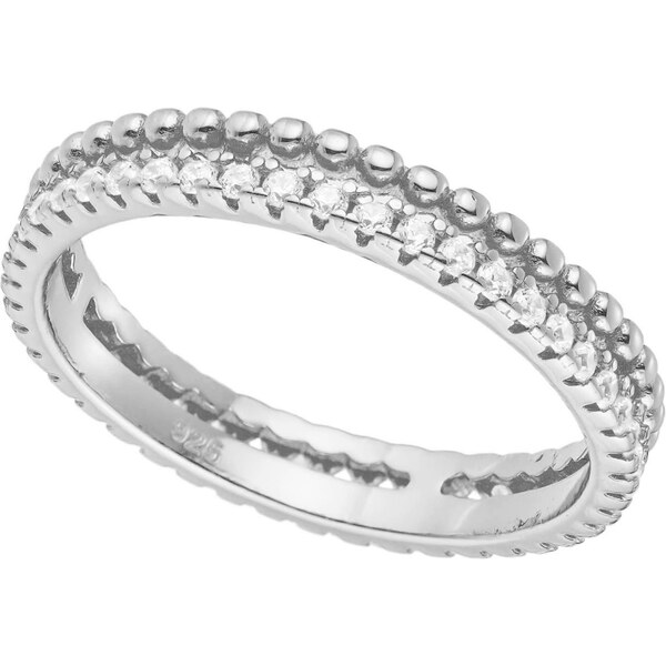 Olivie Strieborný dvojitý prstienok 8849 53031030