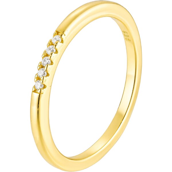 Olivie Strieborný prsteň ŠŤASTIE GOLD 8851 53031032