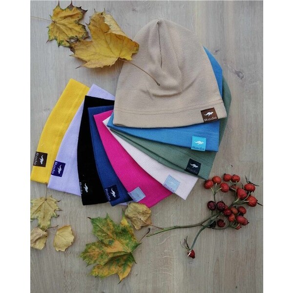 RADA Rebrovaná detská čiapka Kuko 46458056