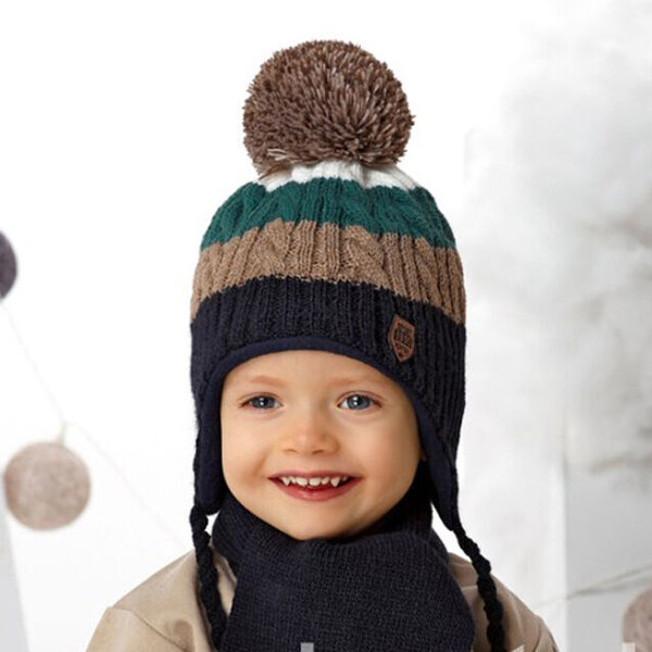 AJS Zimná čiapka a šál Robin 53241091