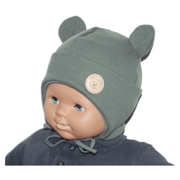 RADA Chlapčenská čiapka BEBE Rebro Green 53241225