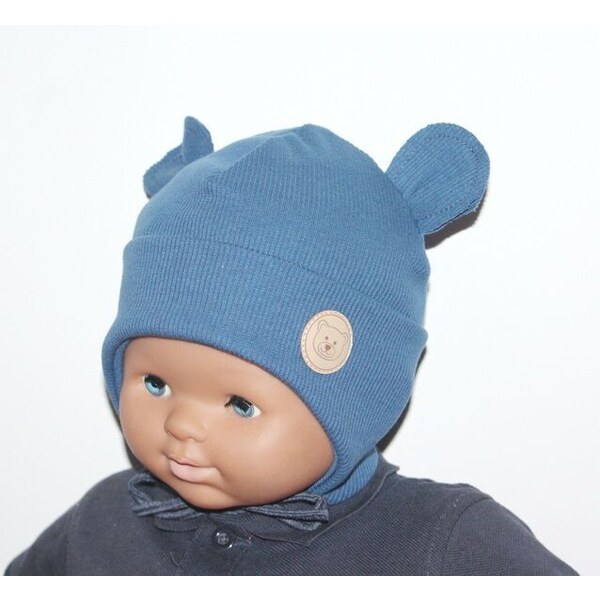 RADA Detská čiapka BEBE Rebro Blue 53241227