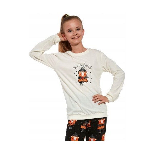 Cornette Dievčenské pyžamo Winter bear 53241248