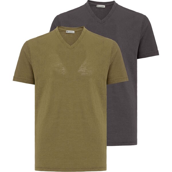 Dandalo Tričko tmavosivá / olivová 54359700