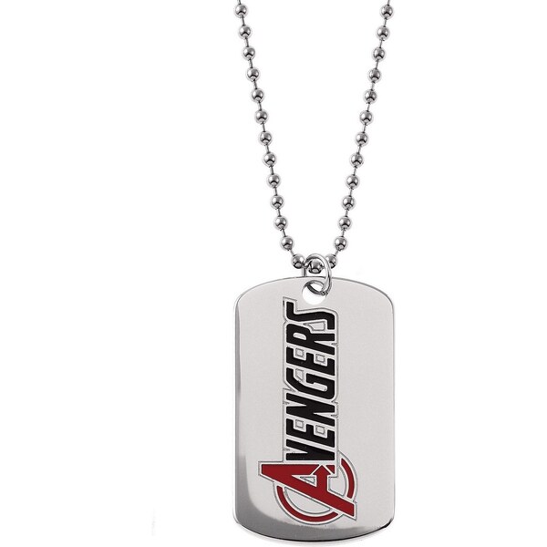 Disney Oceľový náhrdelník psie známka Avengers Marvel C600374L-M.CS 66586560