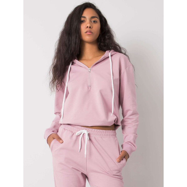Dámska mikina D10043O02713A Lila light purple - Sublevel 53256402