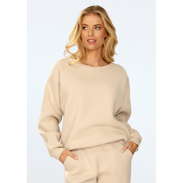 Dámska mikina Rehema beige - DKaren 53257476
