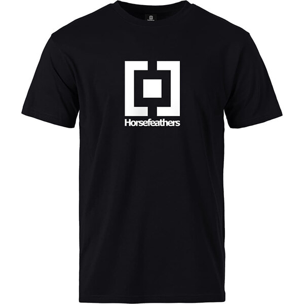 Tričko Horsefeathers Base T-Shirt Black M 53266654