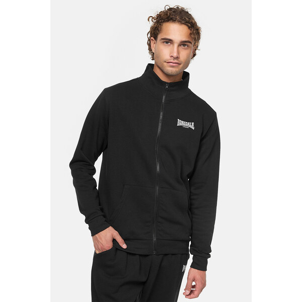 Pánska bunda Lonsdale 117426-Black/White 36108157