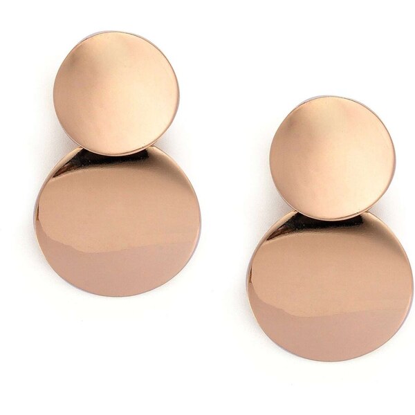 SOHI Náušnice Tara ružové zlato 65868543