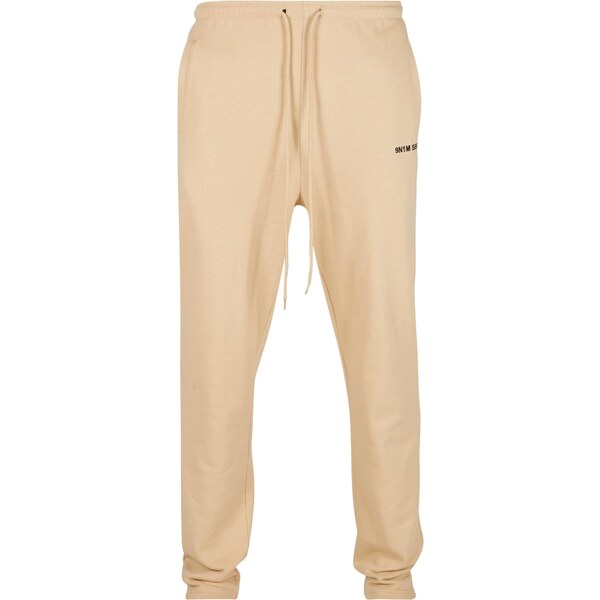 9N1M SENSE Nohavice Essential béžová / čierna 54341449