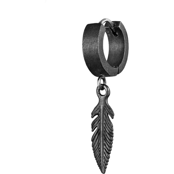 KUZZOI Náušnice čierna 54265417