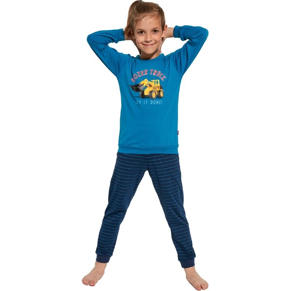 CORNETTE Chlapčenské pyžamo 478/117 Dozer truck 58287712