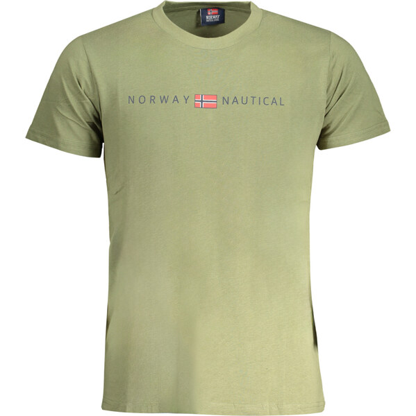 NORWAY 1963 Zelené pánske tričko s krátkym rukávom 64711697