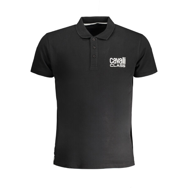 Čierne pánske polo tričko Cavalli Class 64707224