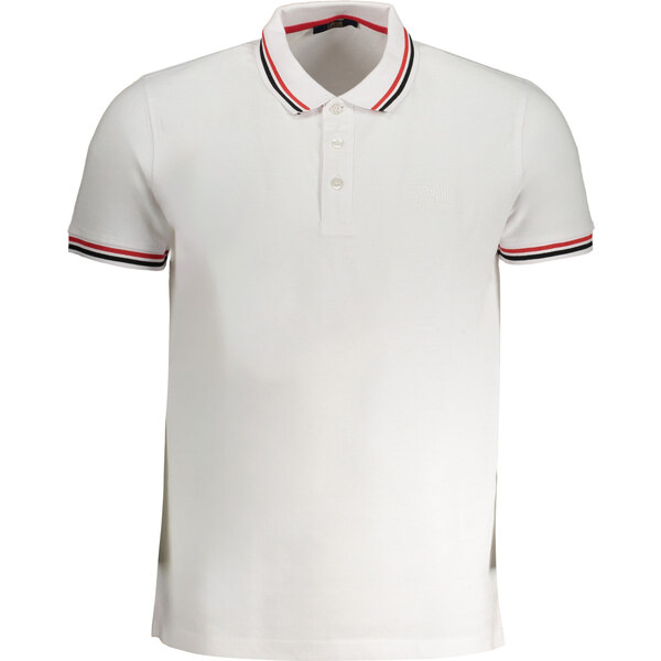 Pánske biele polo tričko Cavalli Class 64706748