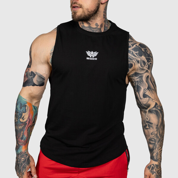 Tréningové tielko Iron Aesthetics Resilient, čierne 53277894