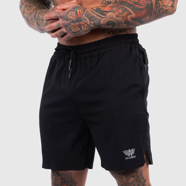 Športové šortky Iron Aesthetics Flashlight, čierne 53277909