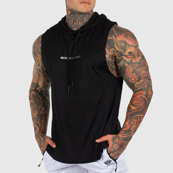 Športové tielko Iron Aesthetics Hoodie Tank, čierne 53277914