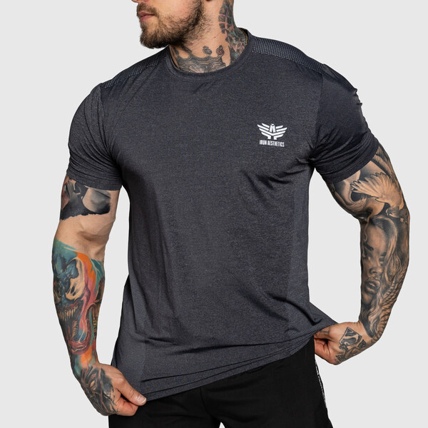 Tréningové tričko Iron Aesthetics Victory, čierne 53277932