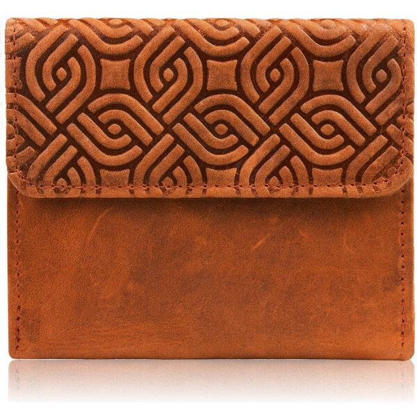 Paolo Peruzzi Dámska vintage kožená peňaženka malá T-114-HOR | 53283060